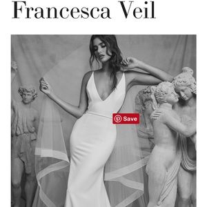 Sarah seven Francesca veil